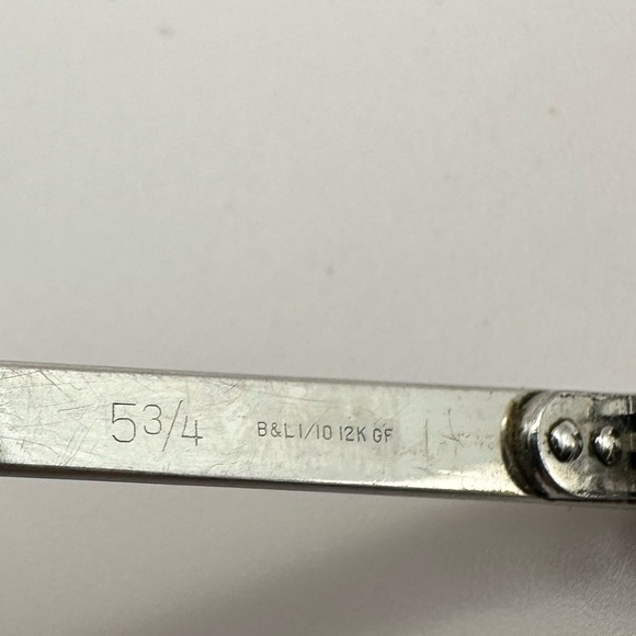 Vintage B&L 12K GF Rhinestone Cat-Eye Sunglasses - Picture 13 of 16